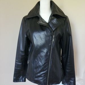 Leather jacket, size Small
